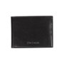 Zoozie Bags Venice - Cartera de Piel Auténtica para Hombre, Color Negro